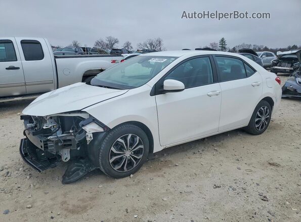 2T1BURHE2KC167311 2019 TOYOTA COROLLA White Առջևի ձախ երեք քառորդ տեսարան