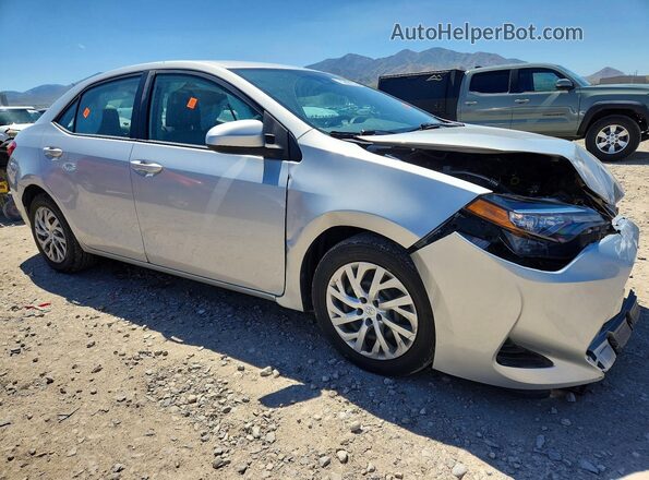2T1BURHE2KC173738 2019 TOYOTA COROLLA Silver წინა მარჯვენა