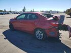 2019 Toyota Corolla Le Red vin: 2T1BURHE2KC182181