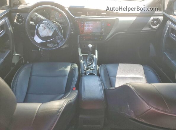 2T1BURHE2KC202378 2019 TOYOTA COROLLA Серебряный Вид панели приборов