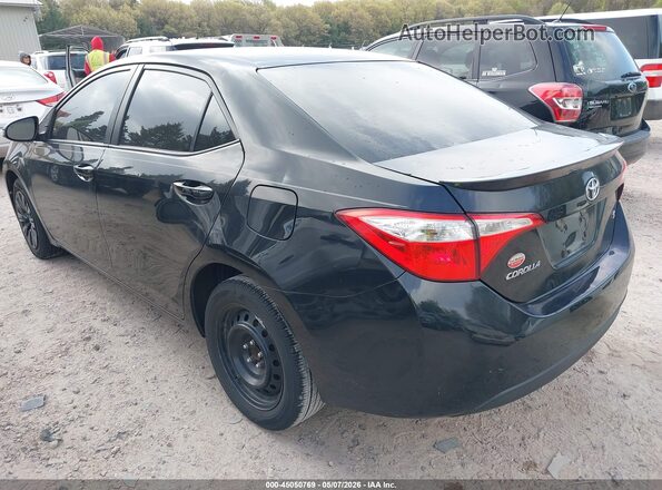 2T1BURHE3GC502812 2016 TOYOTA LL Черный Задняя левая четверть