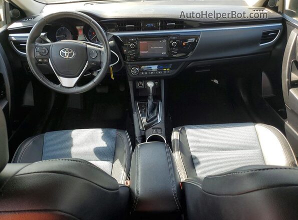 2T1BURHE3GC558538 2016 TOYOTA COROLLA White Vista del salpicadero