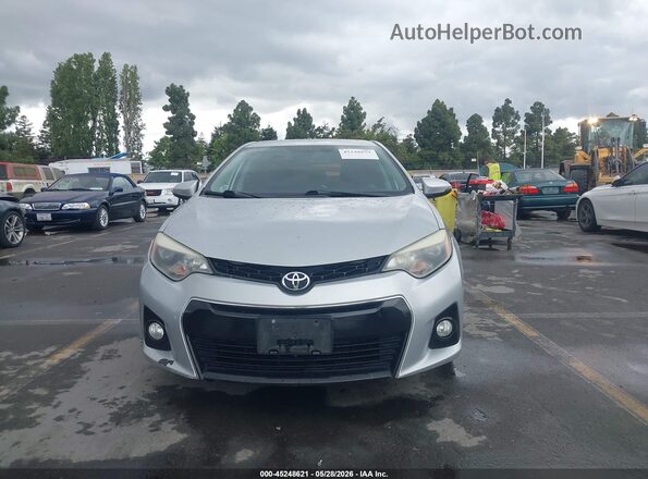 2T1BURHE3GC672345 2016 TOYOTA COROLLA Silver ხელსაწყოთა პანელის ხედი