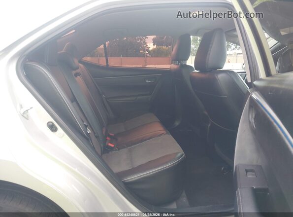 2T1BURHE3GC672345 2016 TOYOTA COROLLA Silver VIN კოდის სტიკერის ხედი