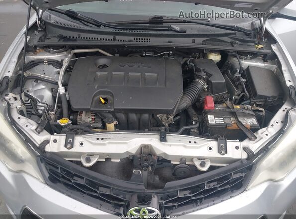 2T1BURHE3GC672345 2016 TOYOTA COROLLA Silver უკანა ხედი