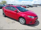 2016 Toyota Corolla Le Red vin: 2T1BURHE3GC684673