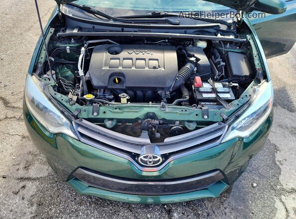 2T1BURHE3GC693437 2016 TOYOTA COROLLA Green Widok wnętrza z tyłu