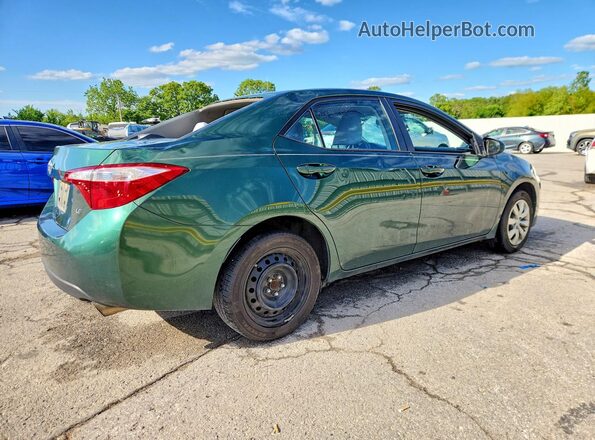 2T1BURHE3GC693437 2016 TOYOTA COROLLA Green Tył prawy