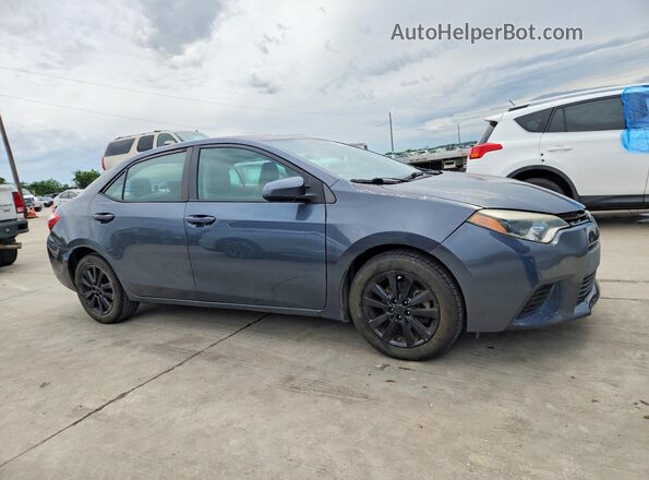 2T1BURHE3GC712780 2016 TOYOTA LL Синий Передняя правая четверть