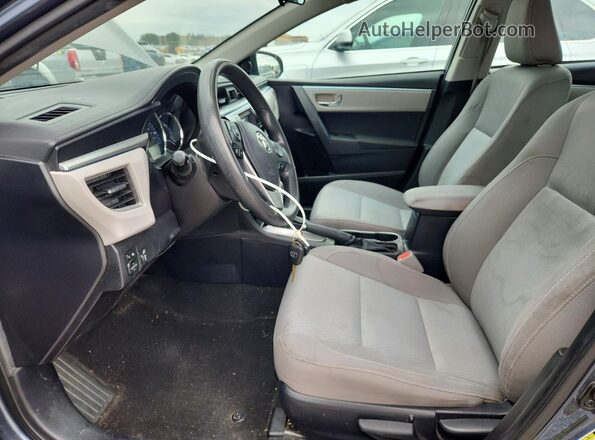 2T1BURHE3GC712780 2016 TOYOTA LL Синий Вид салона спереди