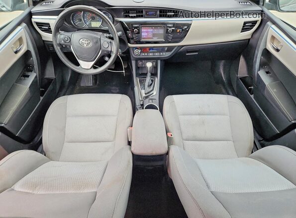2T1BURHE3GC712780 2016 TOYOTA LL Синий Вид панели приборов