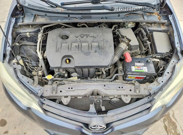 2T1BURHE3GC712780 2016 TOYOTA LL Синий Вид задней части салона