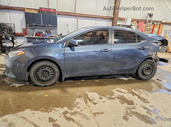 2T1BURHE3GC716747 2016 TOYOTA COROLLA Gray Vista tres cuartos delantera izquierda