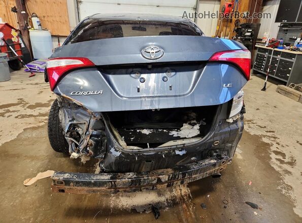 2T1BURHE3GC716747 2016 TOYOTA COROLLA Gray Vista trasera