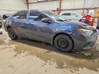 2016 Toyota Corolla L Gray vin: 2T1BURHE3GC716747