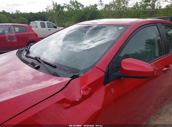 2T1BURHE3GC745228 2016 TOYOTA COROLLA Red Widok z przodu