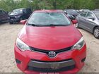 2016 Toyota Corolla Le Red vin: 2T1BURHE3GC745228