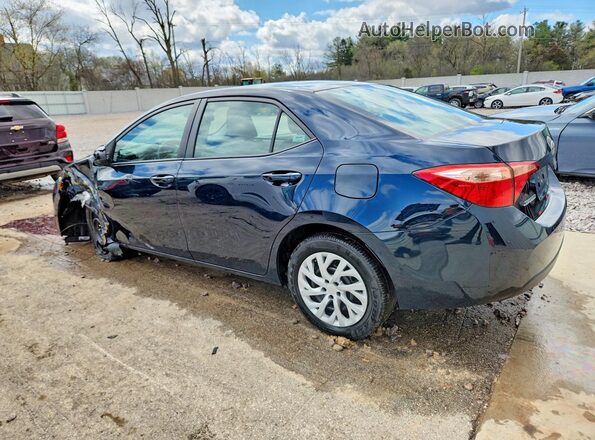 2T1BURHE3HC785620 2017 TOYOTA COROLLA Blue Задня ліва чверть