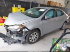 2017 Toyota Corolla L Серебряный vin: 2T1BURHE3HC811438
