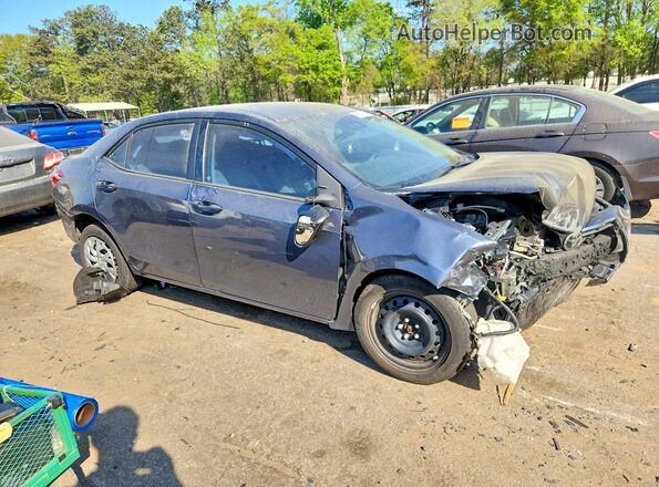 2T1BURHE3HC852832 2017 TOYOTA COROLLA Синий Передняя правая четверть
