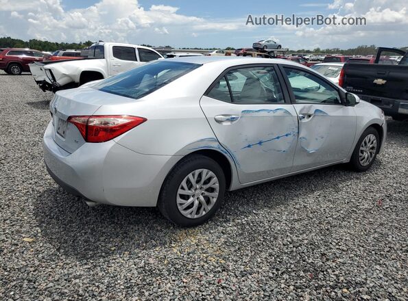 2T1BURHE3HC922409 2017 TOYOTA COROLLA Silver უკანა მარჯვენა
