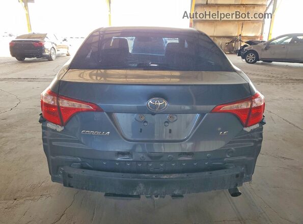 2T1BURHE3HC958407 2017 TOYOTA COROLLA Gray Widok z tyłu