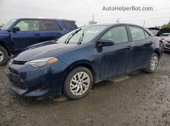 2T1BURHE3JC025791 2018 TOYOTA COROLLA Черный Передняя левая четверть