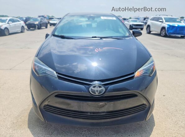 2T1BURHE3JC032045 2018 TOYOTA COROLLA Черный Вид спереди