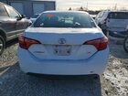 2018 Toyota Corolla Le White vin: 2T1BURHE3JC045247