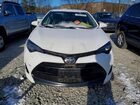 2018 Toyota Corolla Le White vin: 2T1BURHE3JC045247