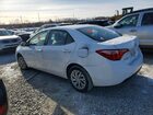 2018 Toyota Corolla Le White vin: 2T1BURHE3JC045247