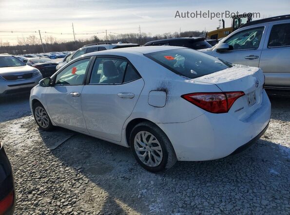 2T1BURHE3JC045247 2018 TOYOTA COROLLA White Հետևի ձախ