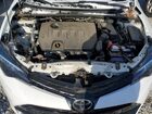2018 Toyota Corolla Le White vin: 2T1BURHE3JC045247