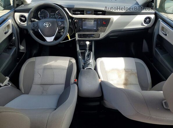 2T1BURHE3JC084551 2018 TOYOTA COROLLA Charcoal Вид панелі приладів