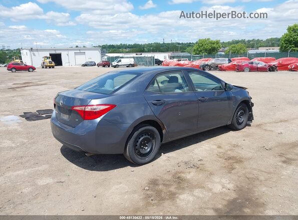 2T1BURHE3JC121114 2018 TOYOTA COROLLA Gray Tył prawy