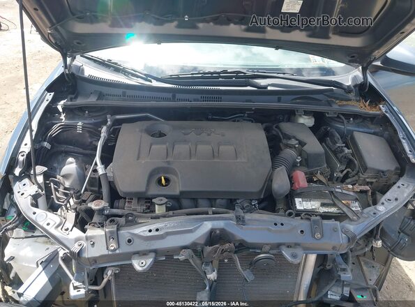 2T1BURHE3JC121114 2018 TOYOTA COROLLA Gray Widok z tyłu
