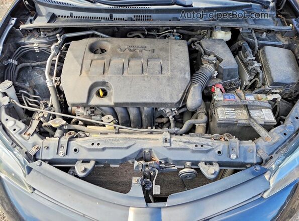 2T1BURHE3KC167947 2019 TOYOTA LL Черный Вид задней части салона