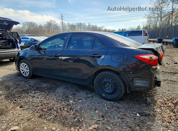 2T1BURHE3KC167947 2019 TOYOTA LL Черный Задняя левая четверть