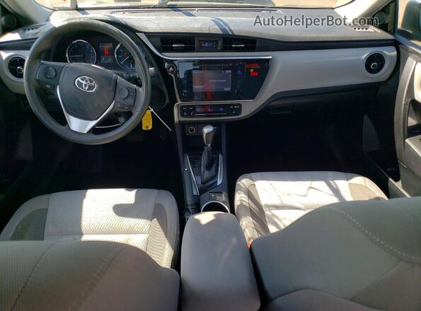 2T1BURHE3KC169634 2019 TOYOTA COROLLA Черный Вид панели приборов