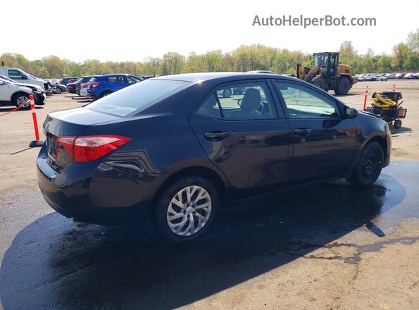 2T1BURHE3KC169634 2019 TOYOTA COROLLA Черный Задняя правая четверть