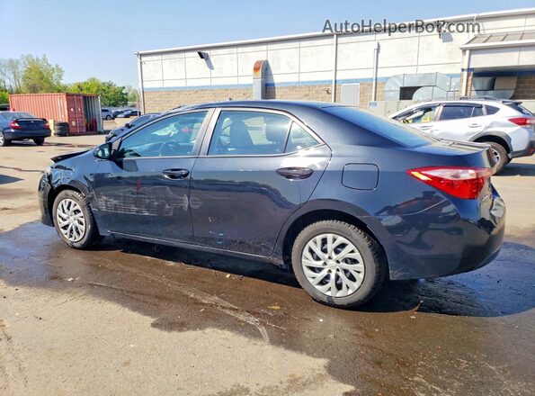 2T1BURHE3KC169634 2019 TOYOTA COROLLA Черный Задняя левая четверть