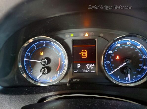 2T1BURHE3KC208416 2019 TOYOTA COROLLA Серебряный Вид щитка приборов