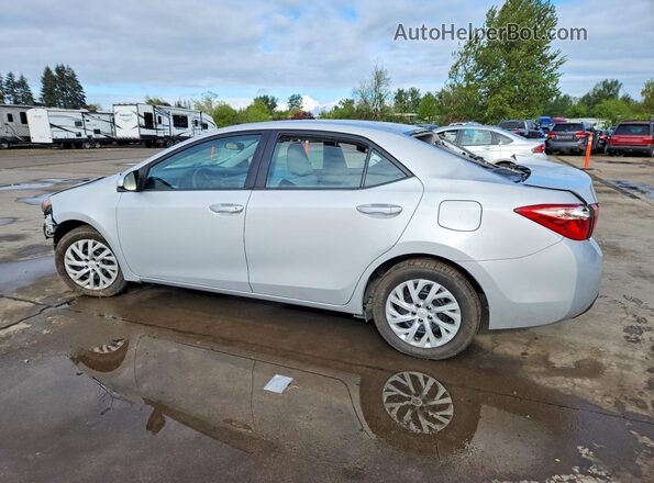 2T1BURHE3KC227144 2019 TOYOTA COROLLA Silver Задня ліва чверть