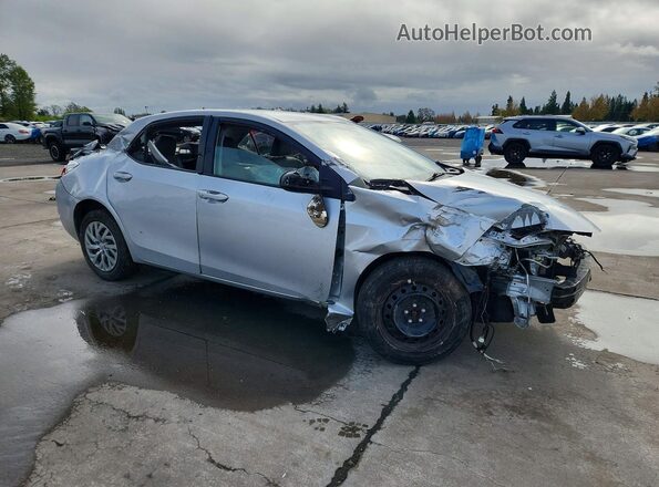 2T1BURHE3KC227144 2019 TOYOTA COROLLA Silver Передня права чверть