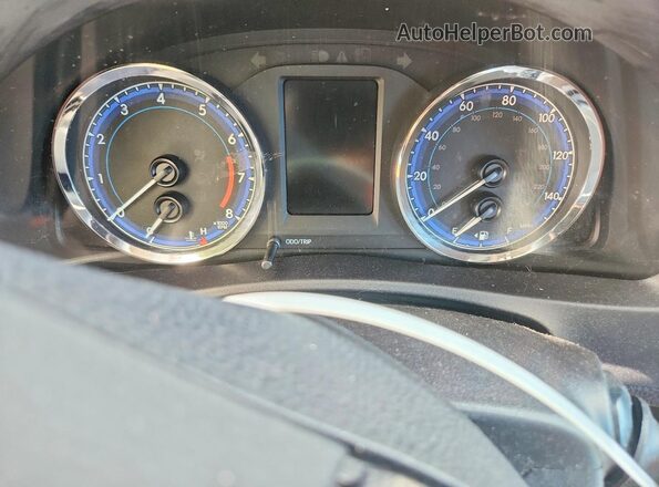 2T1BURHE3KC227144 2019 TOYOTA COROLLA Silver Вид щитка приладів