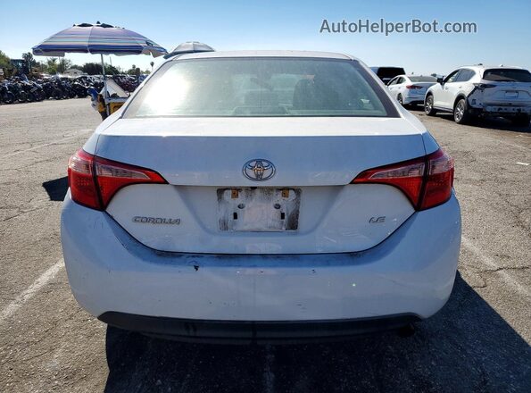 2T1BURHE3KC237785 2019 TOYOTA COROLLA White Vista trasera