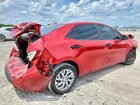 2016 Toyota Corolla Le Red vin: 2T1BURHE4GC522437