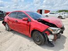 2016 Toyota Corolla Le Red vin: 2T1BURHE4GC522437