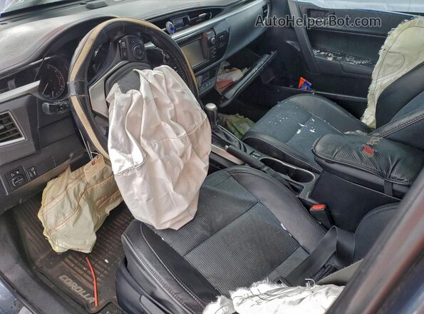 2T1BURHE4GC555261 2016 TOYOTA COROLLA Серый Вид панели приборов