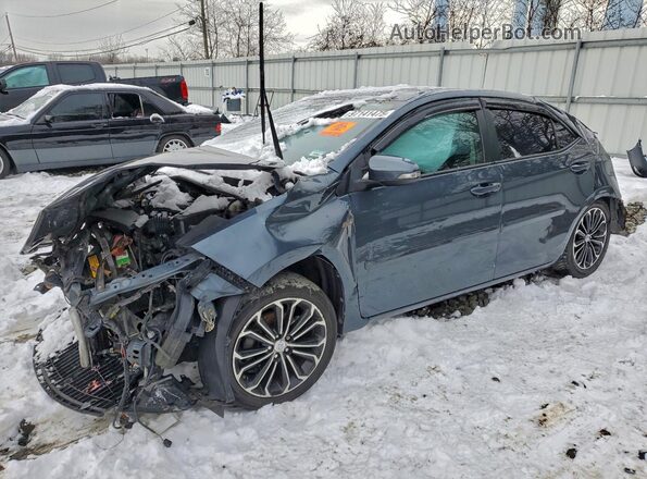 2T1BURHE4GC555261 2016 TOYOTA COROLLA Серый Передняя левая четверть